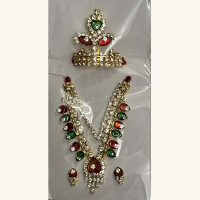 Laddu Gopal Accessory Set – Premium Heartstone Combo