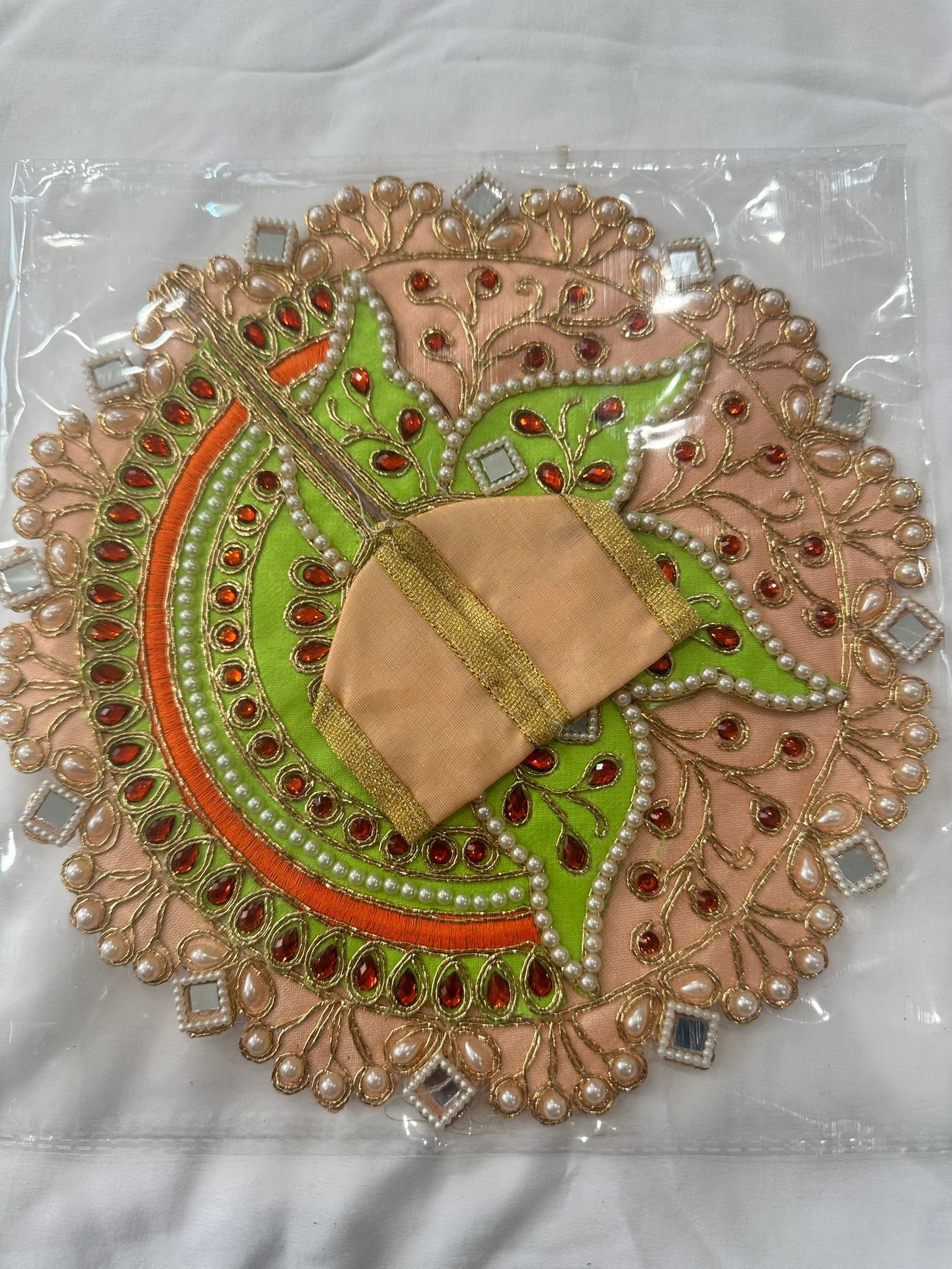 Laddu Gopal Pista Dress