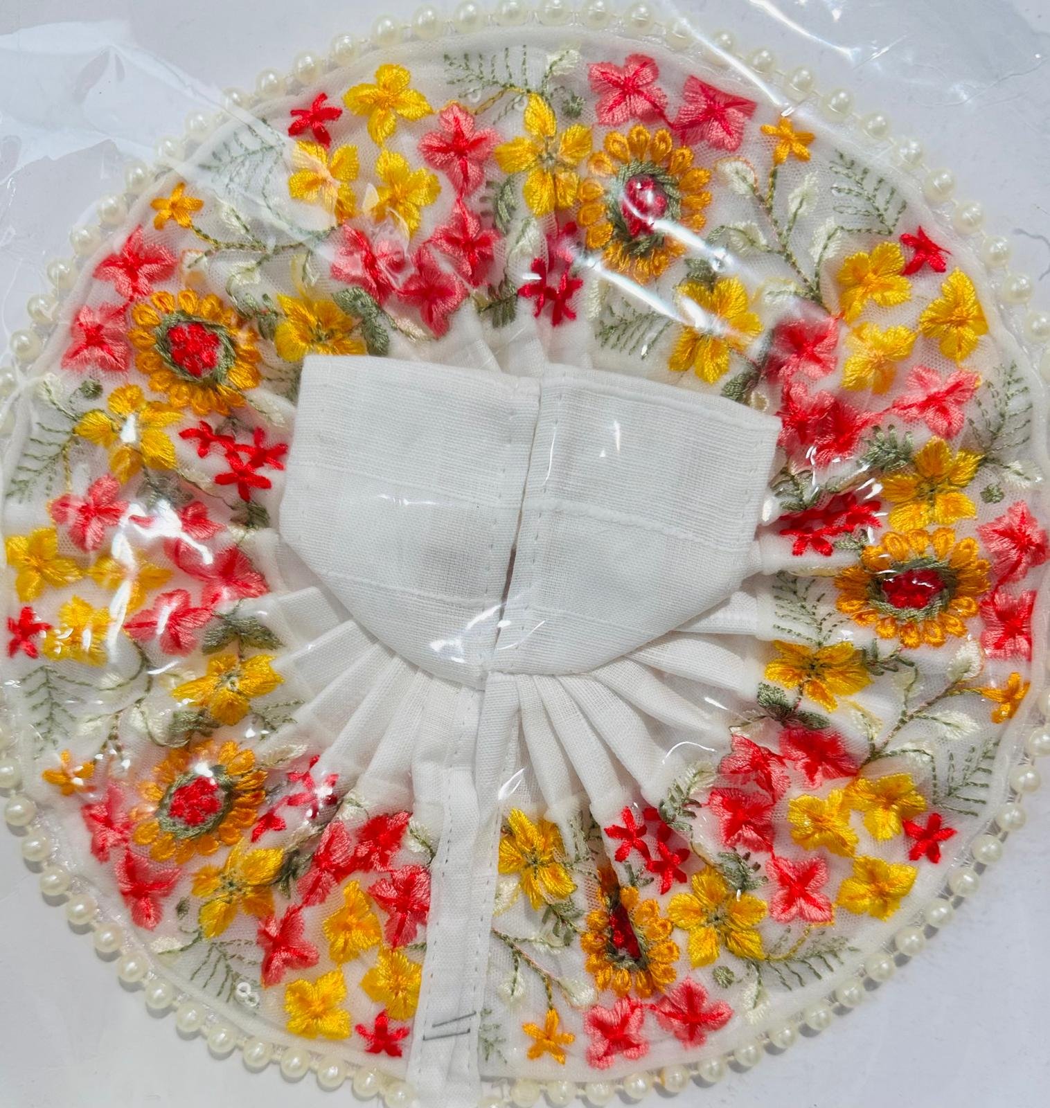 laddugopalwhitedress