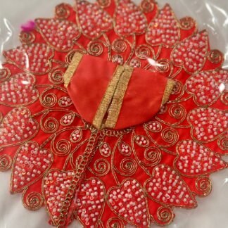 Laddu Gopal Orange Dress