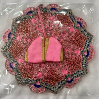 Laddu Gopal Pink Dress