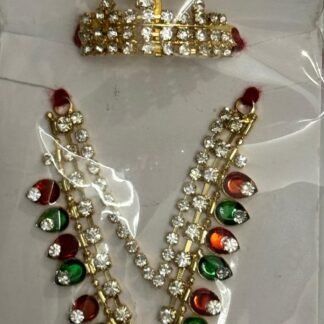 Laddu Gopal Accessory Set – Premium Heartstone Combo