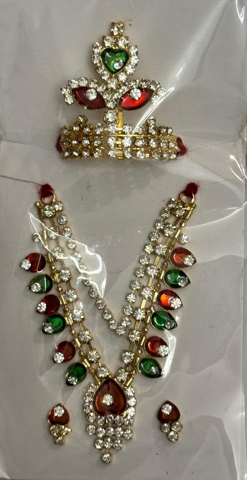 Laddu Gopal Accessory Set – Premium Heartstone Combo