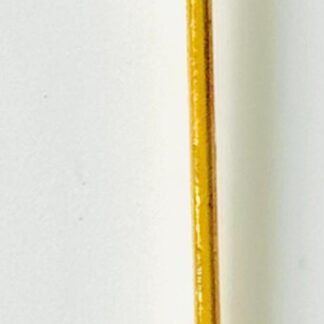 Laddu Gopal Flute – 2.5 inches | Golden with Royal Red Stone Accent